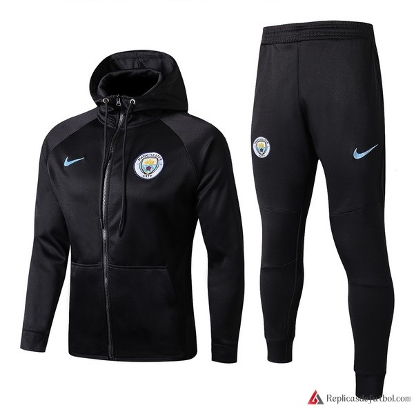 Chandal Manchester City 2017-2018 Negro